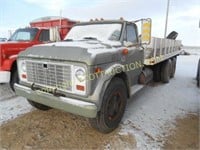 1972 GMC 5500 tandem dump truck,