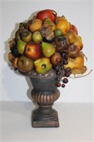Faux Fruit  Pedestal Centerpiece