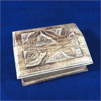 Hand Carved Jewelry Box