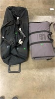 Large travel bag on wheels and YSI padded Bag