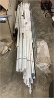 PVC Pipe and Metal Rods, Rebar