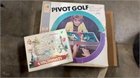 2 Vintage Toys (Pivot Golf & Cincinnati Jigsaw