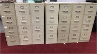 7-4 Drawer Filing Cabinets