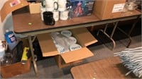 4’ Folding Table.   Table ONLY NO CONTENTS