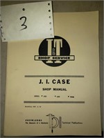 It shop manual j i case 500 600 900 b