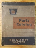 Oliver 1600 and 1650 tractor parts catalog