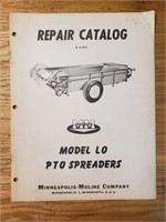 Minneapolis Moline model lo repair catalog