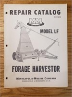 Minneapolis Moline model LF Forager harvester