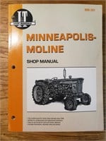 Minneapolis Moline shop manual