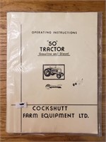 Cockshutt 50 tractor operating instructions