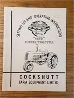 Cockshutt 40PD diesel tractor operating