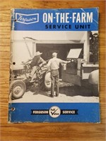 Ferguson on the farm service unit manual