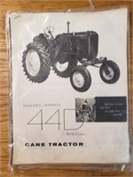 Massey Harris 44d cane tractor advertisement flyer
