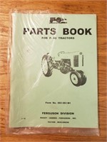 Ferguson f-40 parts book