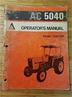 Allis Chalmers 5040 operators manual