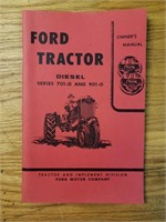 Ford 701- d and 901-d the owner's manual