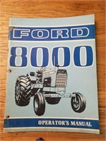 Ford 8000 operators manual