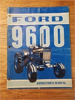 Ford 9600 operators manual