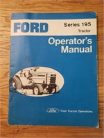 Ford 195 operators manual