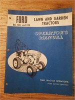 Ford 80, 100, 120 lawn tractor operator manual