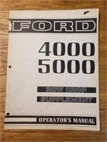Ford 4000 and 5000 operators manual