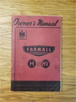 Farmall H & HV owners manual