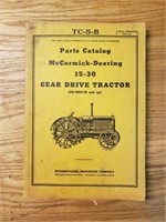 McCormick deering 15-30 parts catalog