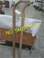 WOOD HANDLES FOR HORSE DRAWN PLOW