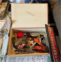Dresser Box and Miscellaneous Contents