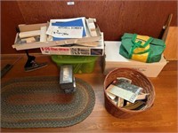 Model Airplane, Rug, Book, and Miscellaneous