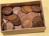 Box of Old Pennies