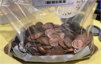 Large Lot of Unsearched Pennies