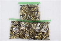 600 Brass 9MM Polished Pistol Bullet Casings