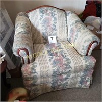 Sofa & Side chair (matching set) - flowered