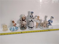 Figurine collection in round box