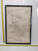 Ontario Timber lands map, circa 1880, 18"x27"