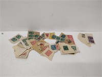 Recently found envelope of old stamps