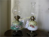 Pair of oil lamps