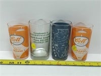 4 Collectible tumblers
