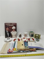 Royal family items, magazines, books