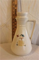 VINTAGE STONEWARE LIDDED PITCHER