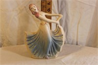 VINTAGE USA PLANTER - LADY WITH BLUE SKIRT