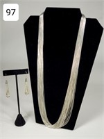 Sterling Liquid Silver 3-Piece Jewelry Set
