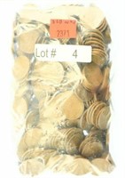 Lot #4 - 3 Lbs of Misc Wheat cents