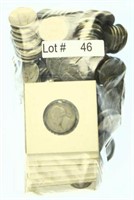 Lot #46 - Bag of 1960's Jefferson Nickels: Some