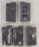 5x- H&K G3 .308 Magazines New in Package