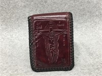 Handmade Leather Religous Wallet
