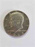 1966 half dollar - ungraded