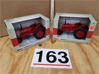 2 Farmall H tractors