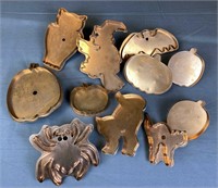 11 Collectible Halloween Copper Cookie Cutters